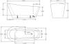 Акриловая ванна BelBagno BB63 180x80 фото 5
