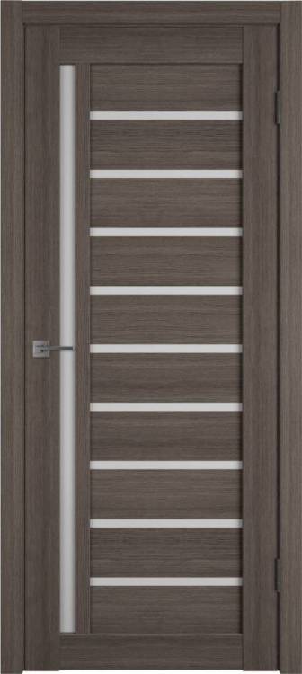 Межкомнатная дверь Владимирская Фабрика Дверей Atum 11 Grey стекло White Cloud 700x2000