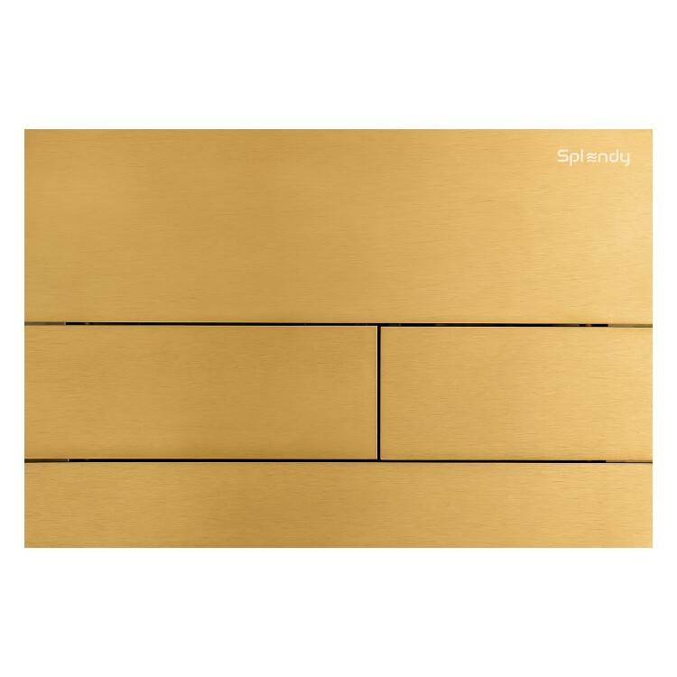 Кнопка смыва Splendy Stable Mood SM302TMGM золото матовое
