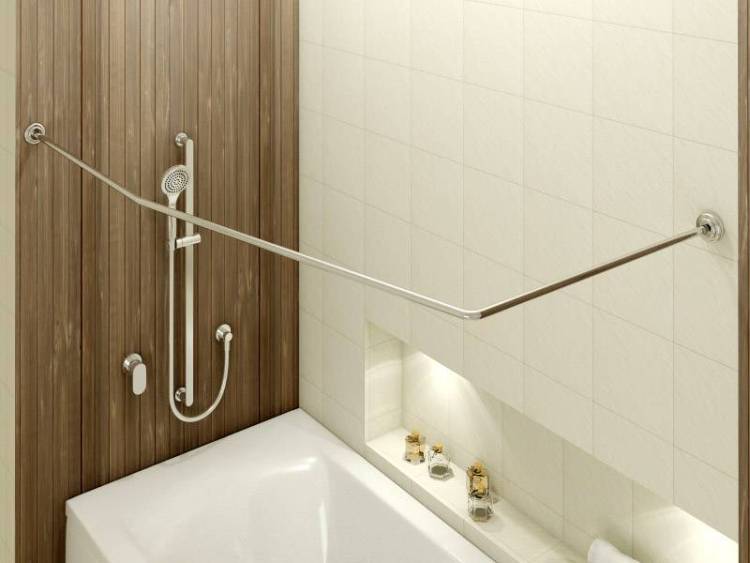 Карниз для ванны Tugatty Aqaurius Гл000022161 Г- образный, 160 см