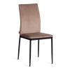 Стул Tetchair Capri (mod. BC565-DC) 21260 металл, флок, Beige (бежевый) HLR8/черный
