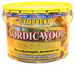 Деревозащитное средство Symphony Nordic Wood 0.9 л