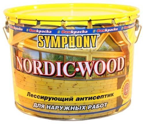 Деревозащитное средство Symphony Nordic Wood 0.9 л