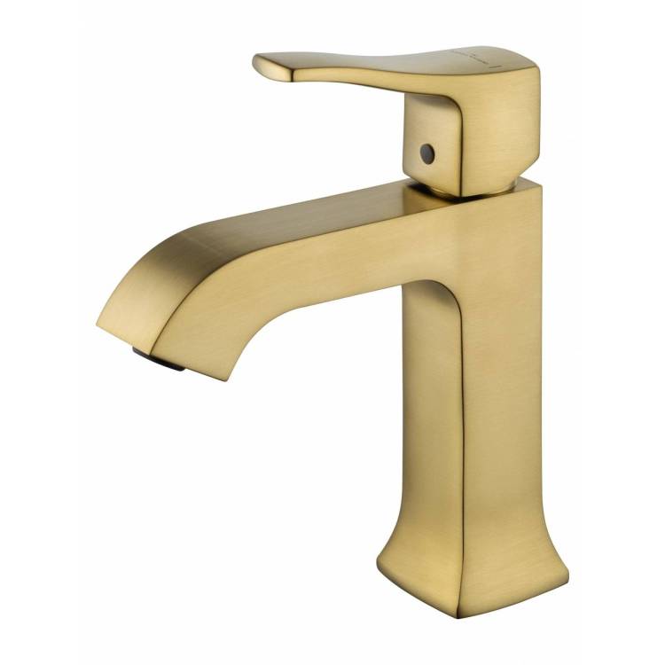 Смеситель для раковины Wonzon & Woghand WW-88018072-BG брашированное золото