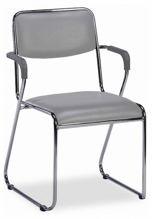 Стул Everprof Fix Plus Chrome 15987, EP-Fix Plus PU Grey Серый