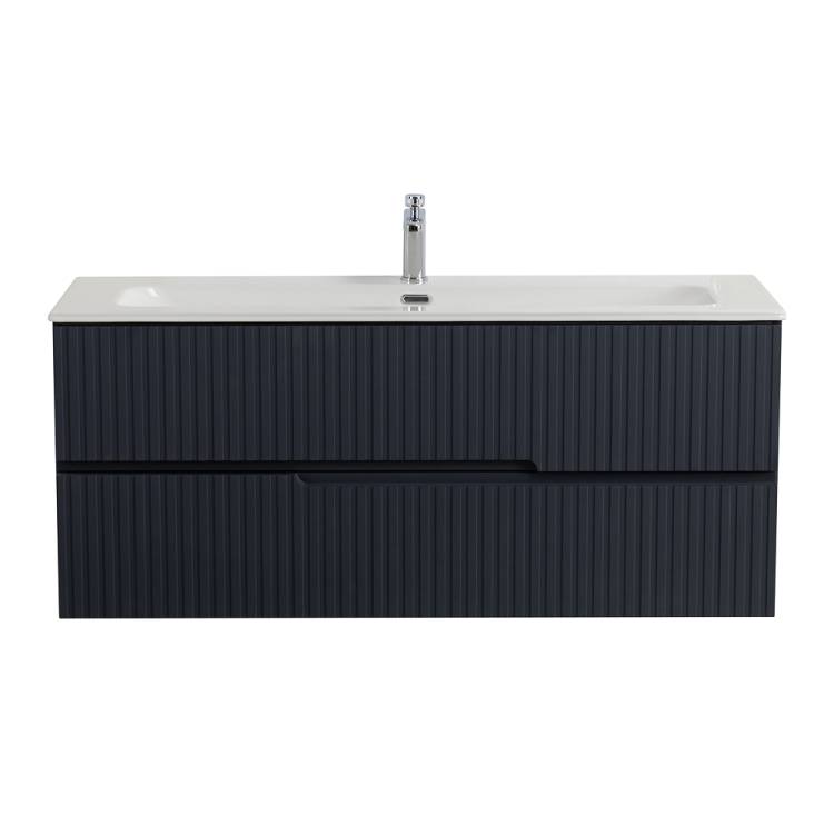 Тумба под раковину Cezares DUET-N-1200-2C-SO-GR-P Grafito, 120x45.7x50