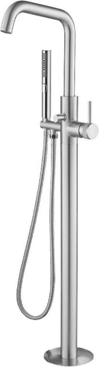Смеситель для ванны с душем Allen Brau Priority 5.31008-BN С ВНУТРЕННЕЙ ЧАСТЬЮ, напольный, брашированный никель