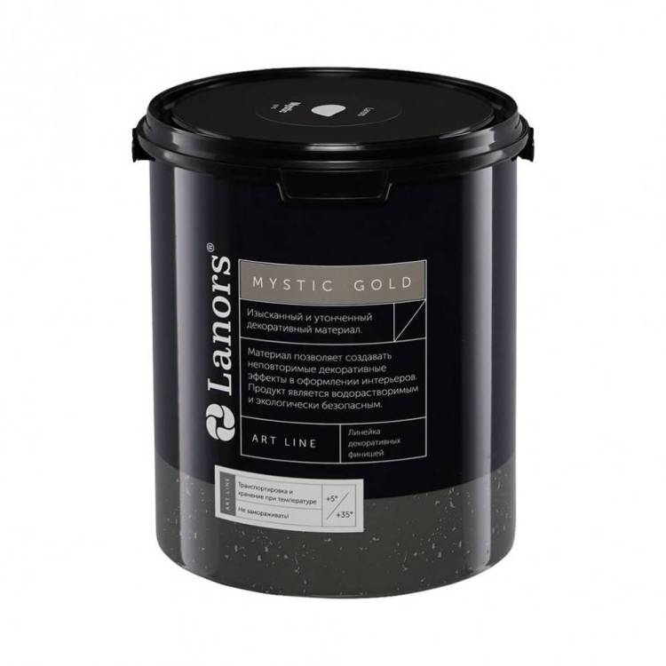 Декоративная краска Lanors Mystic Silver 3 кг