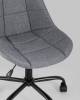 Стул компьютерный Stool Group Гирос HIGOS 1009-26 рогожка серая фото 7