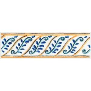 Бордюр Kerama Marazzi Капри STG/A462/5232 Майолика 6.3x20