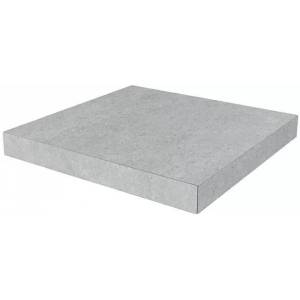 Ступень Kerama Marazzi Фондамента DL500720R\GCA Угловая Клееная Пепельный Светлый 33x33