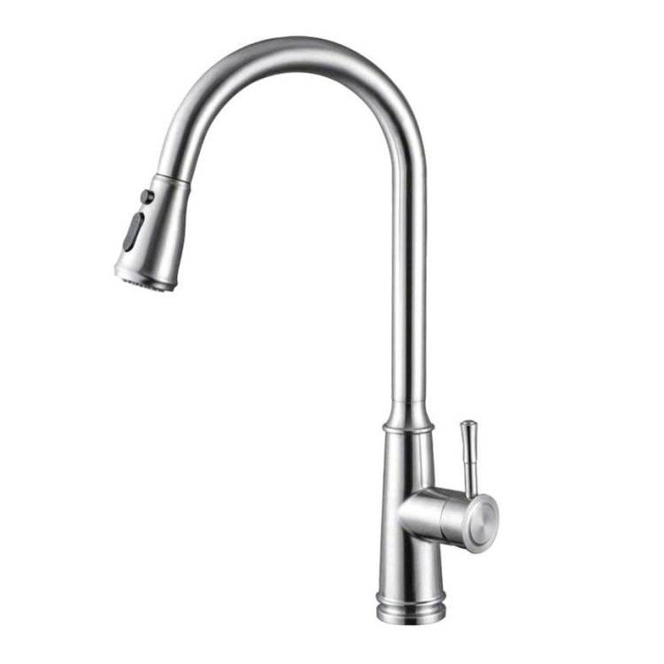 Смеситель для кухни Fashun A56108 сатин