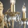 Настенный светильник Eurosvet Alda 3305/3 латунь/прозрачный хрусталь Strotskis фото 2