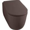 Унитаз подвесной Kerasan Nolita 531475 бургундский матовый