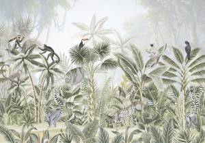 3D Фотообои Artegrafico «Оживлённая тропа» FN-031 канвас