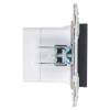 Розетка USB type A+A IEK Skandy SK-U21-D31-K53 графит фото 3