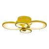 Потолочная светодиодная люстра iLedex Ring A001/4 Yellow фото 3