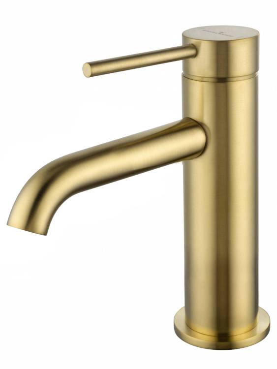 Смеситель для раковины Wonzon & Woghand WW-88139017-BG брашированное золото