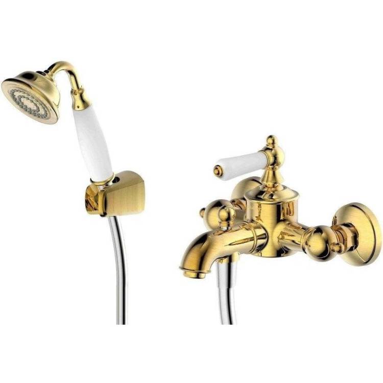 Смеситель для ванны Bravat Art F675109G-B