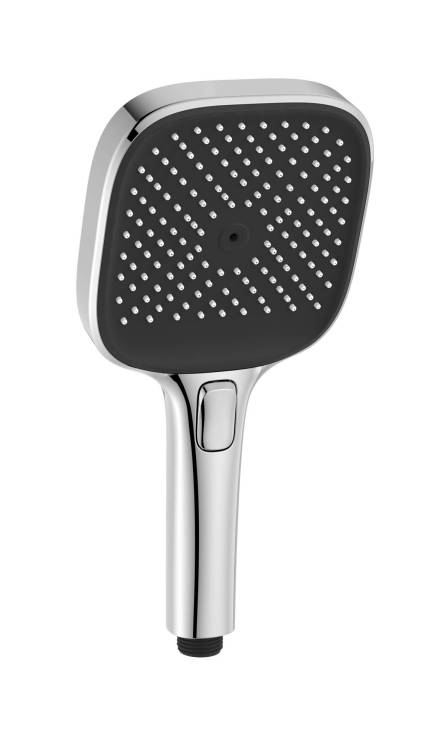Душевая лейка Sancos Nok SC6002CH-B хром, черный матовый