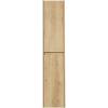 Шкаф-пенал Belbagno Kraft KRAFT-1600-2A-SC-RNN-R 33x30x160 Rovere Nebrasca Nature подвесной правосторонний