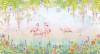 Фреска Ortograf Flora 31253 Flamingos lime Флорентина FF