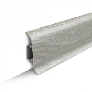 Плинтус Ideal Классик 70 253 Ясень Серый 2200x70x22