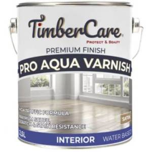 Профессиональный лак на акриловой основе TimberCare Pro Aqua Varnish полуматовый/satin 2.5 л