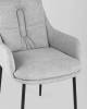 Набор из 2 кресел Stool Group Саманта 129068 BEL-40 X2 светло-серый фото 8