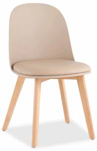 Стул Stool Group Fog SL-7022DM beige 70043 деревянные ножки с подушкой