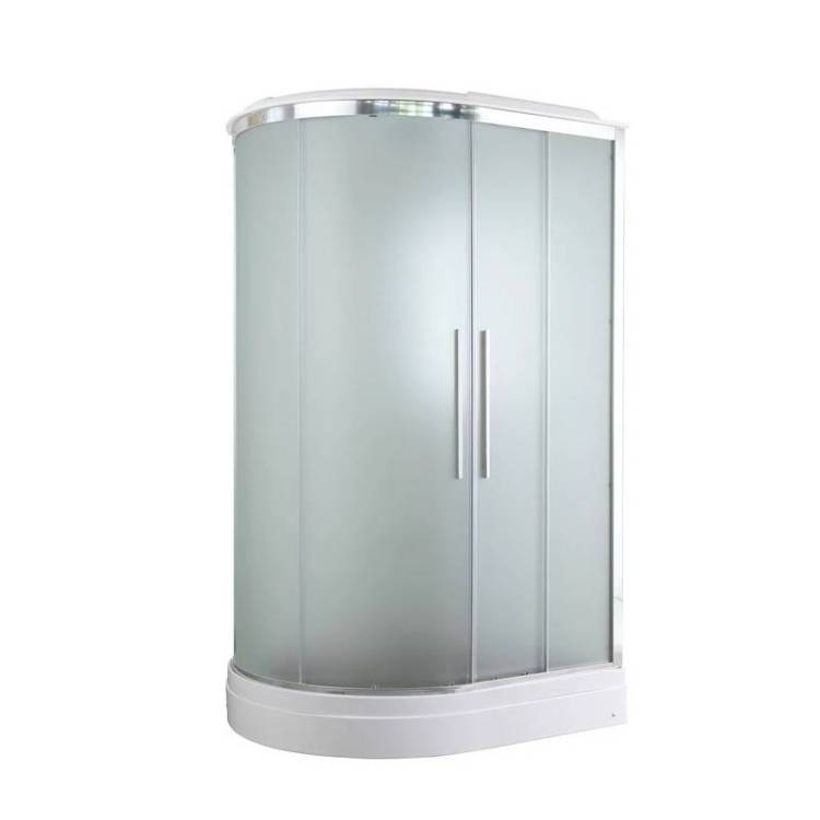 Душевая кабина AvaCan EM2812RLED с LED подсветкой и гидромассажем, 120x80x220