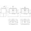 Тумба под раковину Kerama Marazzi Plaza Modern 80 (PLB.M.80.2\WHT) белая, глянцевая фото 4