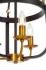 Подвесной светильник Lumina Deco Berling LDP 8024-3 BK+MD фото 2