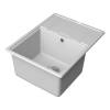 Мойка кухонная Point Стил 65 PN3009W белый