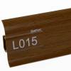 Плинтус LinePlast L015 Натурал. Мербау (2500x58 мм)