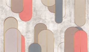 3D Фотообои Artegrafico «Утонченная геометрия» GE-001 песок