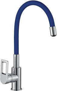 Смеситель для кухни Rossinka Z Z35-35U-Blue с гибким изливом