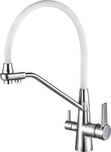 Смеситель для кухни ZorG Steel Hammer SH 903-8 Cr с гибким изливом