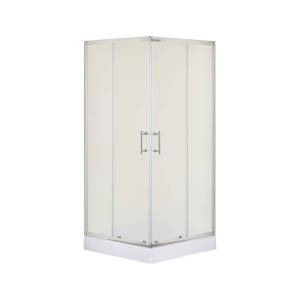 Душевой уголок Taliente TA-09092-1MP профиль хром, стекло матовое, 90x90x195