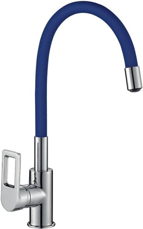 Смеситель для кухни Rossinka Z Z35-35U-Blue с гибким изливом