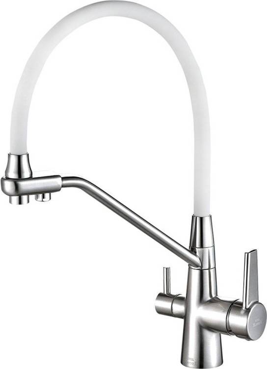 Смеситель для кухни ZorG Steel Hammer SH 903-8 Cr с гибким изливом