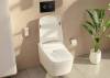 Унитаз подвесной VitrA V-Care Prime 7231B403-6216 безободковый, с биде и микролифтом фото 4