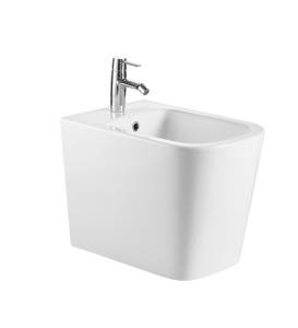 Биде приставное Iberica Blanca Toledo Bide IB.TLА.B32 белое, с отверстием под смеситель