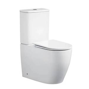 Унитаз-компакт Cerutti Spa Vince CT10373 безободковый, с крышкой-сиденьем микролифт