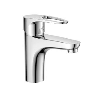 Смеситель для умывальника Decoroom DR70 DR70011 одноручный для умывальника монолитный Хром