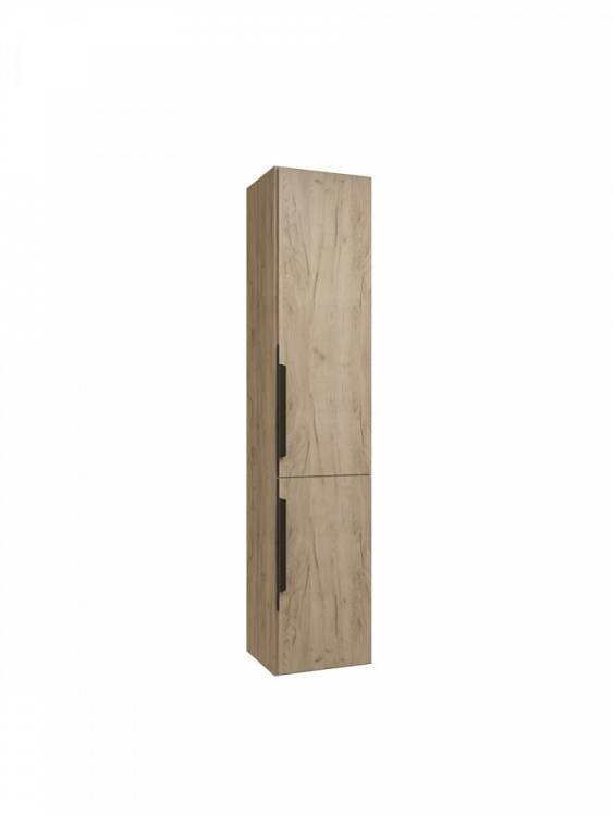 Шкаф-пенал Teymi Helmi T60305 дуб крафт, графит матовый, 35x165