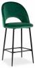 Стул барный Stool Group Меган AV 415-H30-08(PP) велюр зеленый