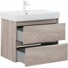 Тумба с раковиной Aquanet Nova Lite 75 305242 подвесная, орех светлый фото 5
