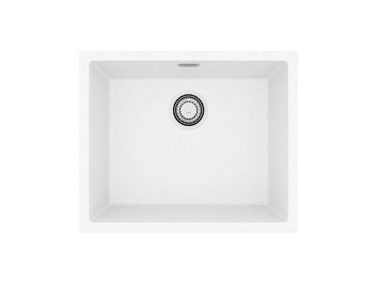 Мойка кухонная Alveus Granital Omni 30 1150051 Arctic-G11 с сифоном, 55x45