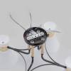 Потолочная люстра IMEX MD.5692-4-S-COFFEE+FGD фото 2